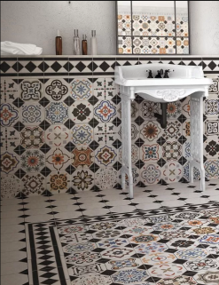 Realonda Carrelage à Cabochon 33x33 Cm OCTO BLACK & WHITE ESQUINA Angle - Unité 10 Realonda Carrelage à Cabochon 33x33 Cm OCTO BLACK & WHITE ESQUINA Angle - Unité -Carreaux De Ciment Imitation Soldes carrelage a cabochon 33x33 cm octo black white esquina angle unite 3