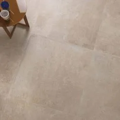 ABITARE Carrelage Aspect Béton PARTA BEIGE - 80X80 - 1,29 M² -Carreaux De Ciment Imitation Soldes carrelage aspect beton parta beige 80x80 129 m 4