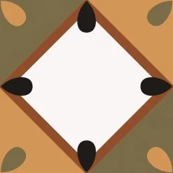 Equipe Carrelage Aspect Ciment BORBOREMA KOROLA WARM 20X20- 1 M²