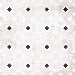 NANDA TILES Carrelage Aspect Ciment Décoré 20x20 Cm ANABAR - 0.52 M²