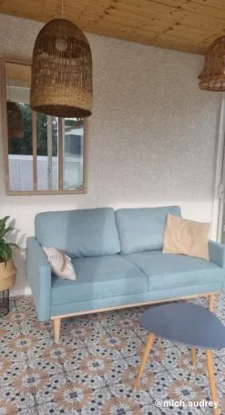 NANDA TILES Carrelage Aspect Ciment Décoré Vieilli 20x20 Cm STRYMON - 0.52 M² -Carreaux De Ciment Imitation Soldes carrelage aspect ciment decore vieilli 20x20 cm strymon 052 m 1