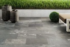 Coem Ceramiche Carrelage Grès Cérame Rectifié Effet Pierre CAIRNS GRIGIO CHIARO 45X90 - 1,215m² -Carreaux De Ciment Imitation Soldes carrelage gres cerame rectifie effet pierre cairns grigio chiaro 45x90 1215m 4