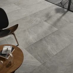 Coem Ceramiche Carrelage Grès Cérame Rectifié Effet Pierre CAIRNS GRIGIO CHIARO 45X90 - 1,215m² -Carreaux De Ciment Imitation Soldes carrelage gres cerame rectifie effet pierre cairns grigio chiaro 45x90 1215m 6