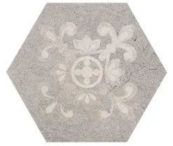 Bestile Carrelage Hexagonal Effet Carreaux De Ciment TREBBIN BACKSTAGE DECOR BEIGE 25.8X29 - 1 M²