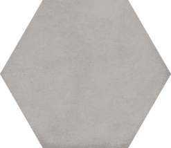 Vives Azulejos Y Gres Carrelage Hexagonal Tomette Décor 23x26.6cm BAMPTON Gris - 0.50m²