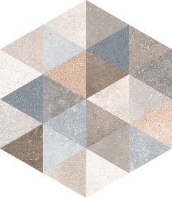 Vives Azulejos Y Gres Carrelage Hexagonal Tomette Décor 23x26.6cm FINGAL - 0.504m²