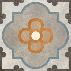 ARCANA Carrelage Imitation Carreau De Ciment Ancien 60x60 Cm AVENUE DECO - 1.44 M²