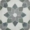 ESTUDIO CERAMICO Carrelage Imitation Ciment ANTIC DECO FLORA - 15x15 - 0,99 M² -Carreaux De Ciment Imitation Soldes carrelage imitation ciment antic deco flora 15x15 099 m