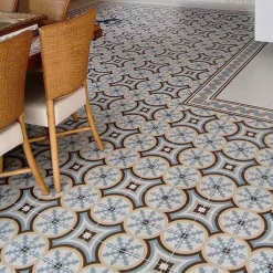Vives Azulejos Y Gres Carrelage Imitation Ciment Bleu Beige 20x20 Cm 1900 BELTRI - 1m² -Carreaux De Ciment Imitation Soldes carrelage imitation ciment bleu beige 20x20 cm 1900 beltri 1m 2