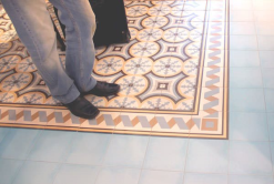 Vives Azulejos Y Gres Carrelage Imitation Ciment Bleu Beige 20x20 Cm 1900 BELTRI - 1m² -Carreaux De Ciment Imitation Soldes carrelage imitation ciment bleu beige 20x20 cm 1900 beltri 1m 4