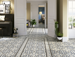 RIBESALBES Carrelage Imitation Ciment Décor Bleu 20x20 Cm PASION AZUL - 1m² -Carreaux De Ciment Imitation Soldes carrelage imitation ciment decor bleu 20x20 cm pasion azul 1m 1