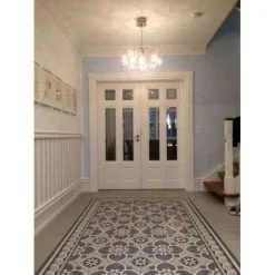 Equipe Carrelage Imitation Ciment Rosace 20x20 Cm CAPRICE CHATELET 20930- 1m² -Carreaux De Ciment Imitation Soldes carrelage imitation ciment rosace 20x20 cm caprice chatelet 20930 1m 1