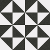 Vives Azulejos Y Gres Carrelage Style Ciment Triangles Blanc Noir 20x20 Cm 1900 TERRADES Grafito - 1m² -Carreaux De Ciment Imitation Soldes carrelage style ciment triangles blanc noir 20x20 cm 1900 terrades grafito 1m